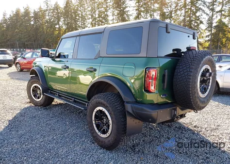 2022 Ford Bronco Badlands z USA, uszkodzony, nr VIN 1FMEE5DP1NLB37395